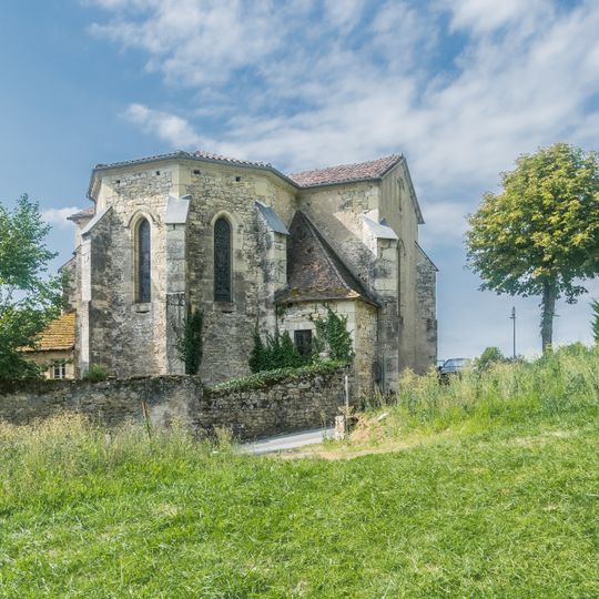 Saint Affre Church in Larroque-Toirac