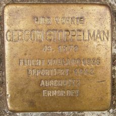 Stolperstein dedicated to Gerson Stoppelman