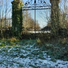 Gates, Gate Piers And Railings At Former West Entrance To Sandywell Park