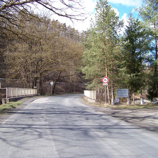 Bridge over the Suchomasty Reservoir