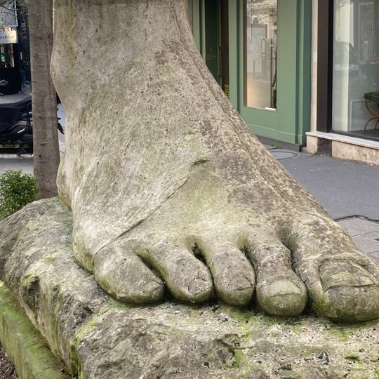 Opera d'arte, installazione