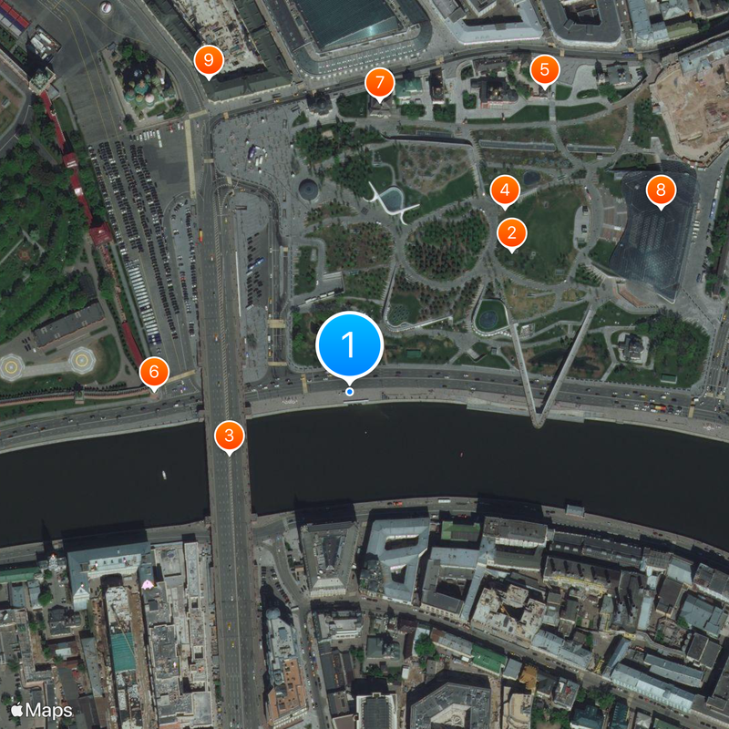 Neglinnaya Map