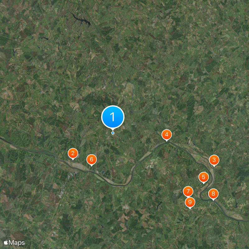 Fork Union Military Academy Map