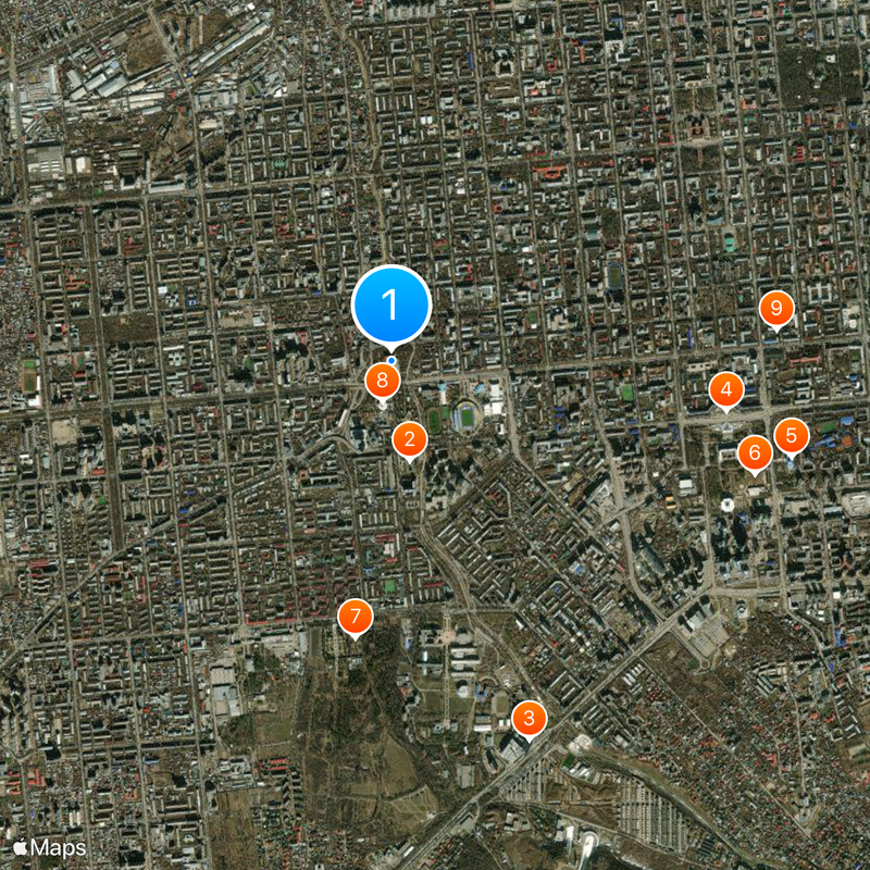 Auezov Theatre Mappa