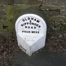 Milestone, ExYW N of Delph