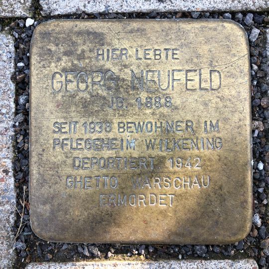 Stolperstein für Georg Neufeld