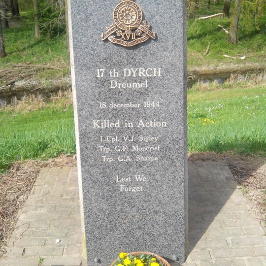 Monument voor het 7th Canadian Reconnaissance Regiment