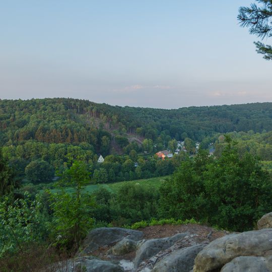 LSG-Huckberg, Teutoburger Wald bis Tecklenburg