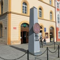 Památník založení města na náměstí Jana Žižky z Trocnova v Čáslavi