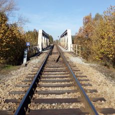 Railway bridge over the Nežárka (km 2.3) south-east-east of Veselí nad Lužnicí
