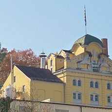 Brauereigebäude der Löwenbrauerei Passau