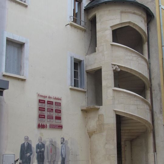 Maison, rue Grenette, rue Nationale
