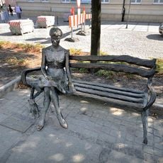 Ławeczka Haliny Poświatowskiej w Częstochowie