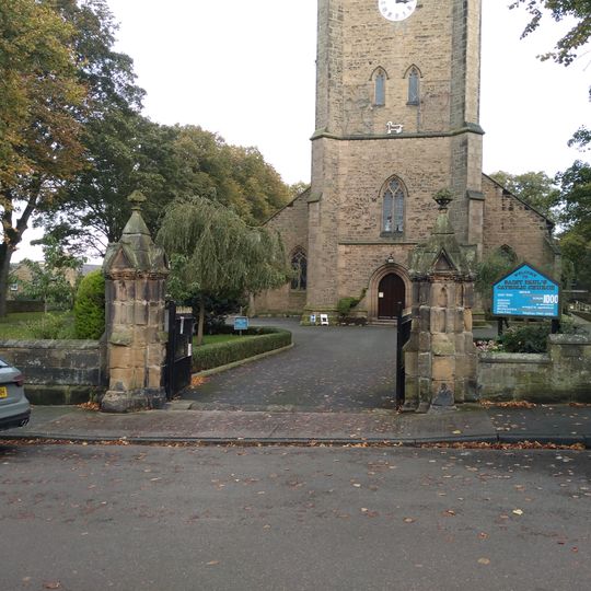 Gate Piers And Gates To The Parish Church Of St Paul