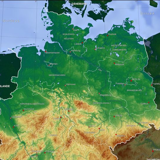 Tierras bajas del norte de Alemania