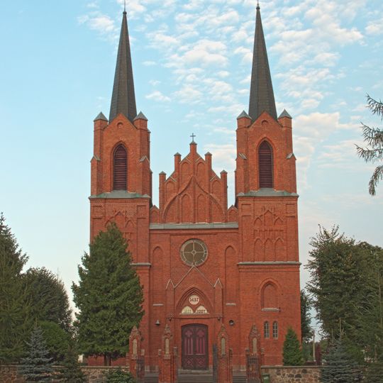 Saint Andrew church in Wyszki