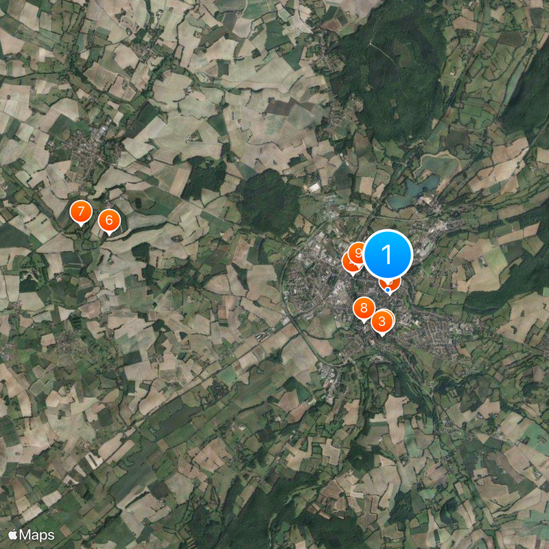 Nogent-le-Rotrou Mappa