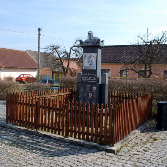 World War I memorial in Záblatí