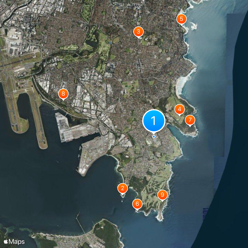 Long Bay Correctional Centre Carte