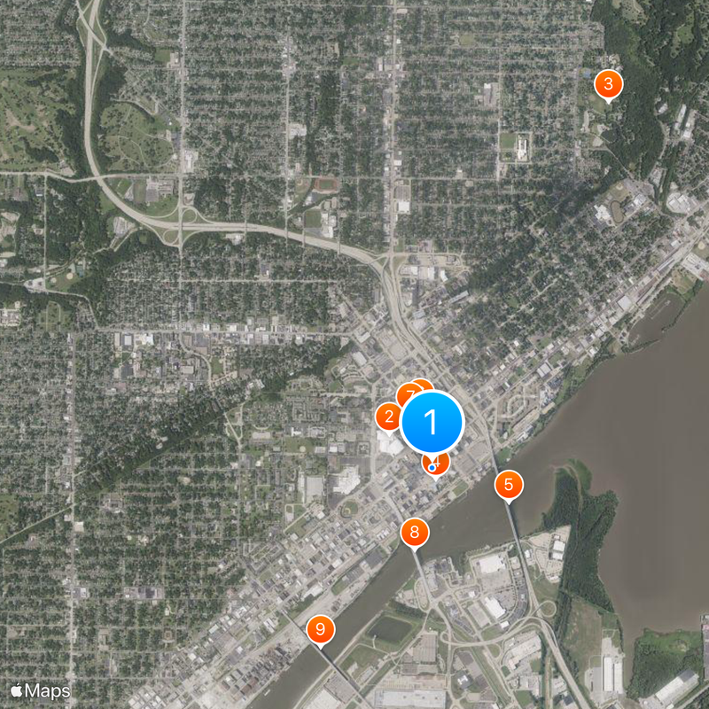 Robert Morris University Illinois Map