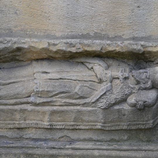 Mariánsky stĺp, reliéf figurálny III.