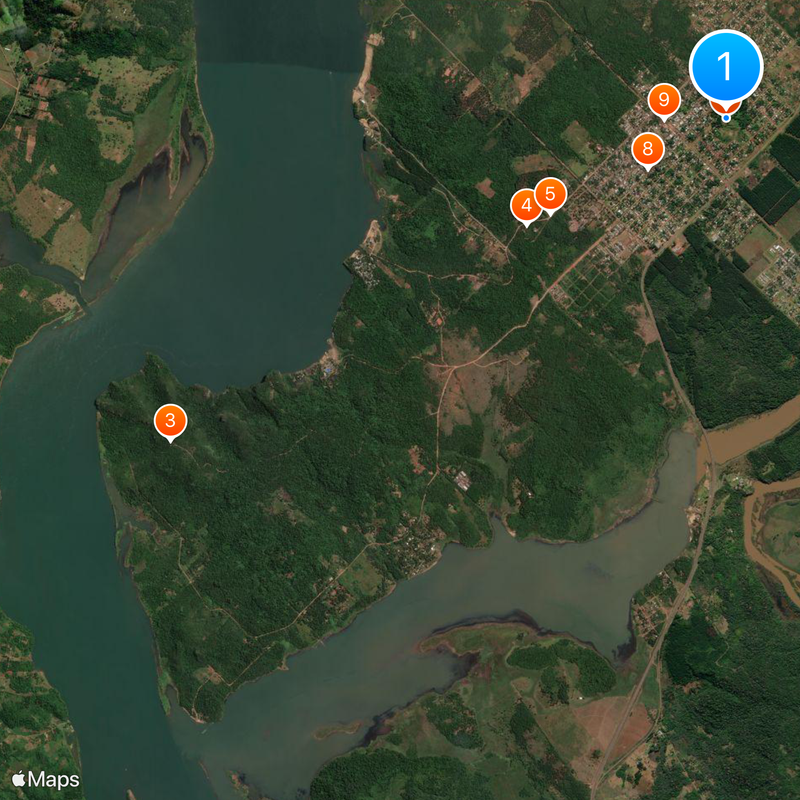 San Ignacio Minì Mappa