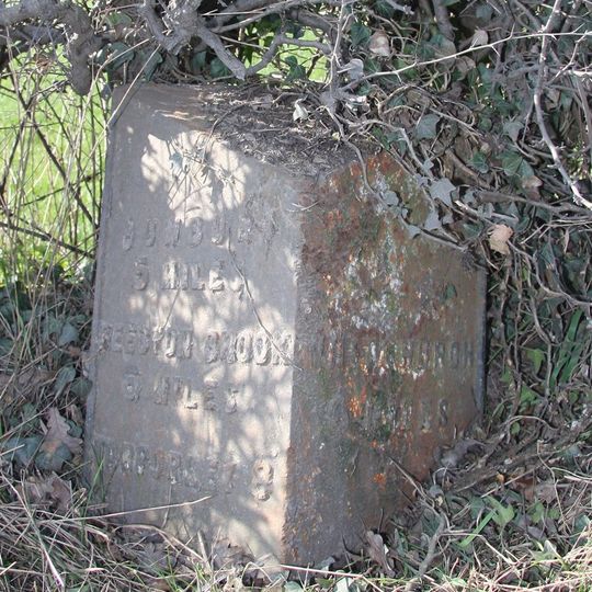 Milepost, Cholmondeley Cross Roads