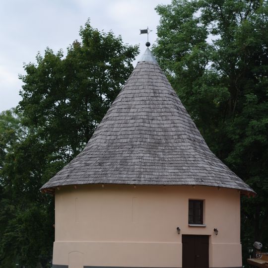 The Round Tower of the Alūksne New Palace