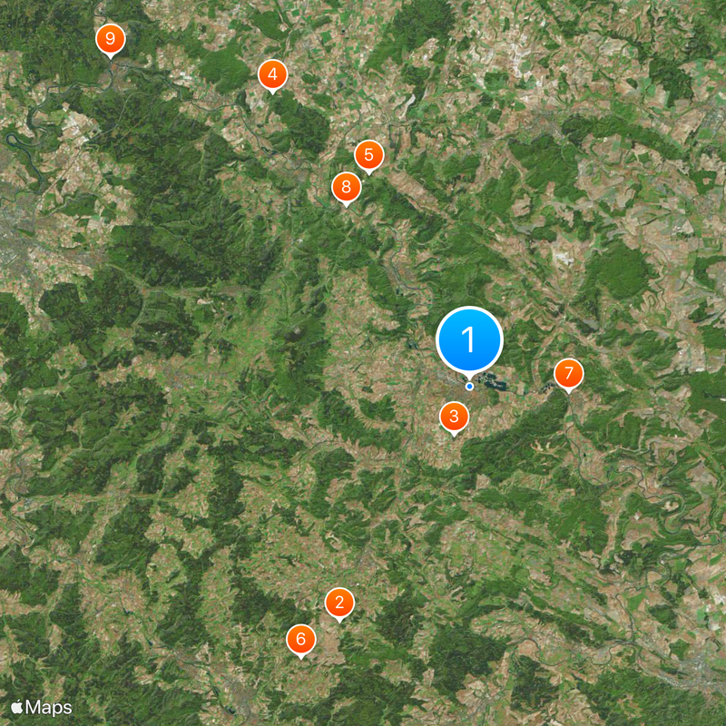 Werra-Meißner-Kreis Map