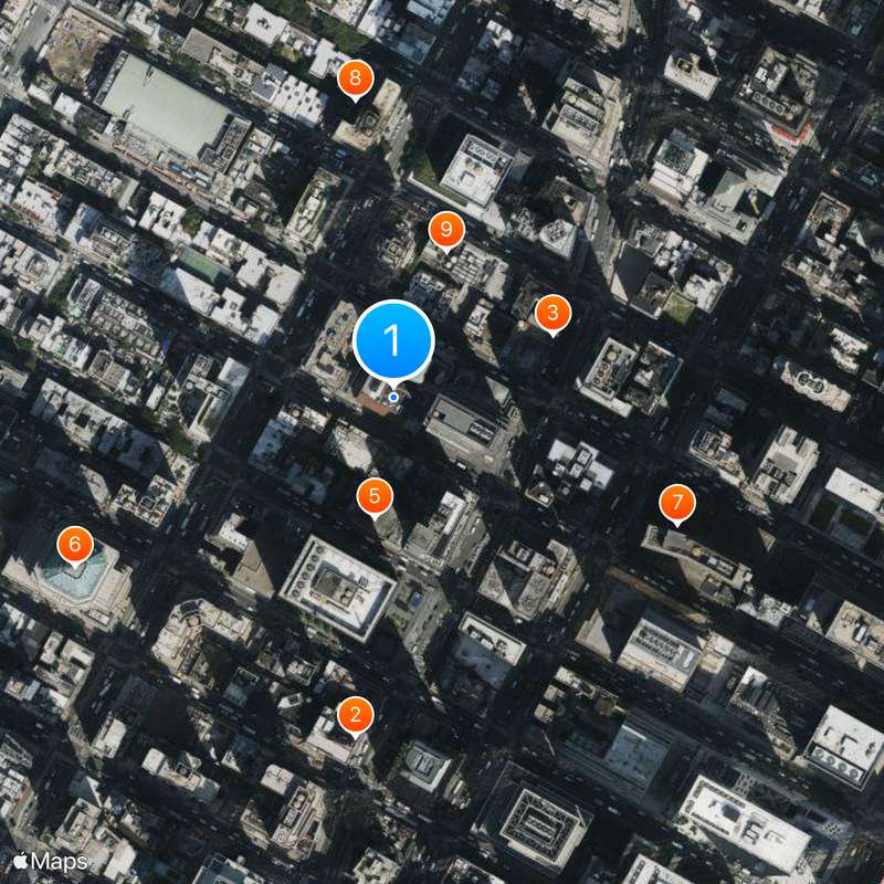 August Wilson Theatre Carte