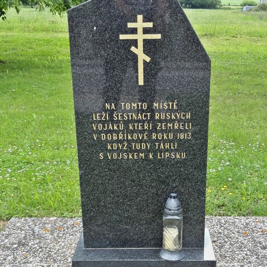 Pomník vojákům v Dobříkově