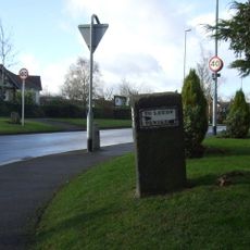 Guide Post At Junction With Wigton Lane