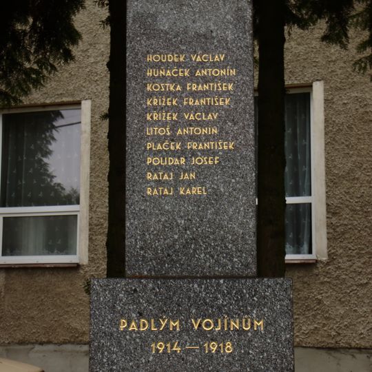 Pomník padlým v Budeníně