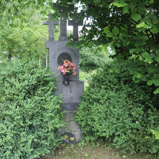 Kříž u domu 141 v Budkově