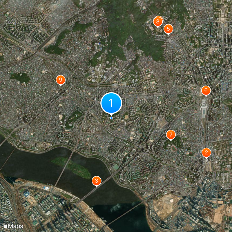 Sogang University Map