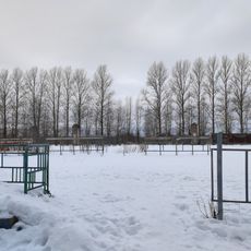 Место, где находился манеж с церковью Святых Апостолов Петра и Павла (Великий Новгород)