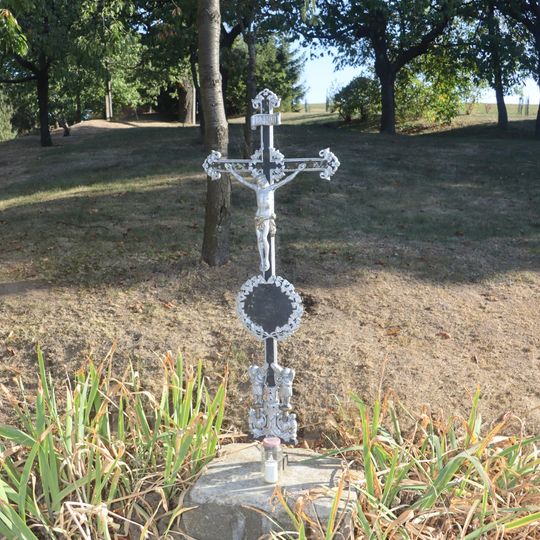 Kříž na východním okraji Rokytnice nad Rokytnou