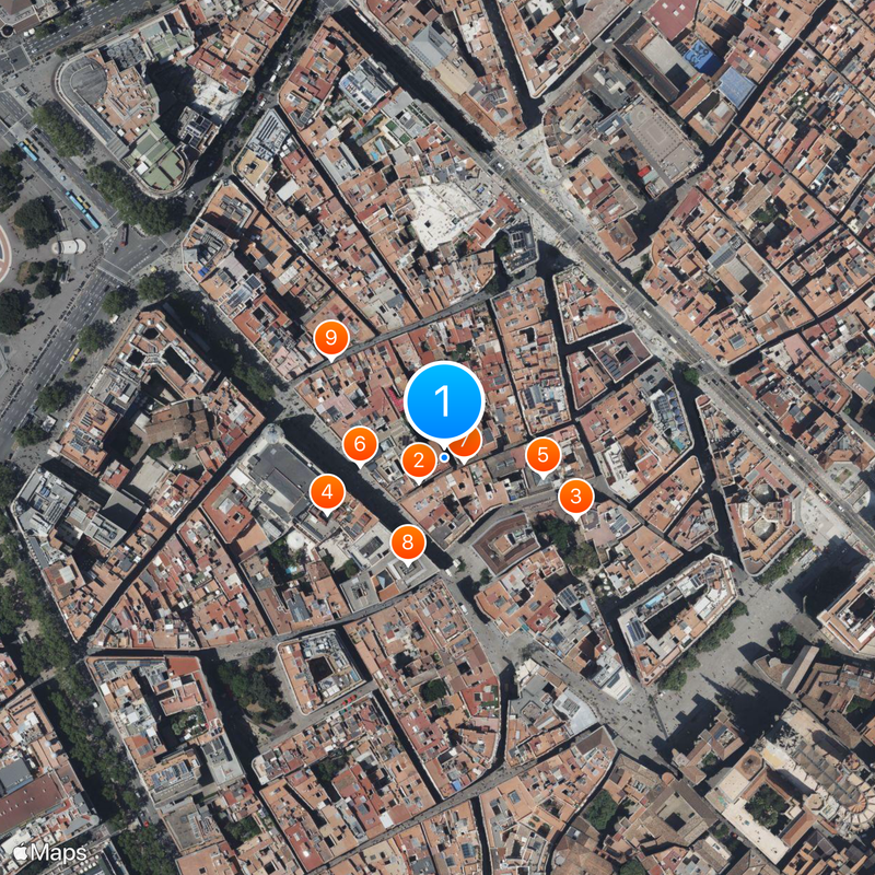 Els Quatre Gats Carte