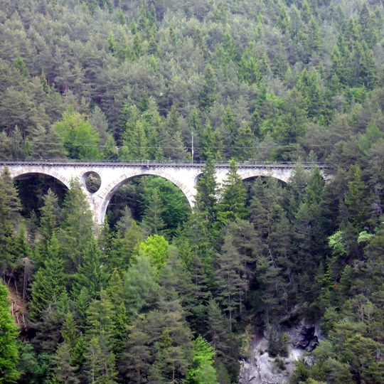 Mittenwaldbahn - Vorbergviadukt