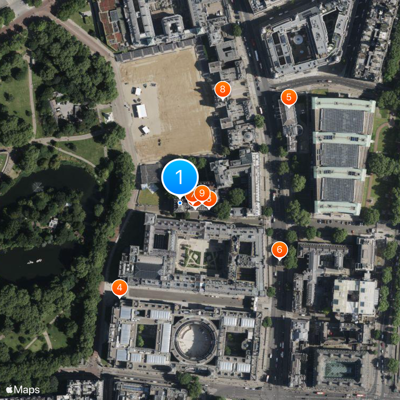 12 Downing Street Mappa