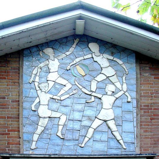 Balspelende kinderen