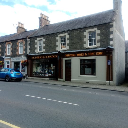 Robert Smail's Printing Works, 5, 7 And 9 High Street, Innerleithen