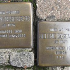Stolperstein en memoria de Helene Rosenberg