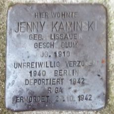 Jenny Kaminski geb. Lissauer