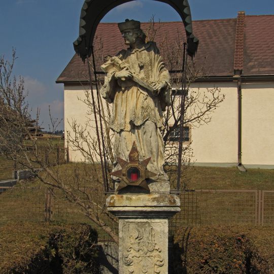 Figurenbildstock hl. Johannes Nepomuk