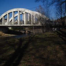 Old bridge over the Opava in Nové Heřminovy