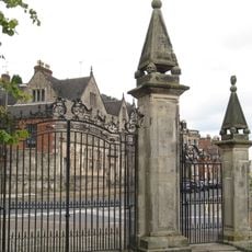 Churchyard Gate Piers And Gates To The Parish Church Of St Oswald