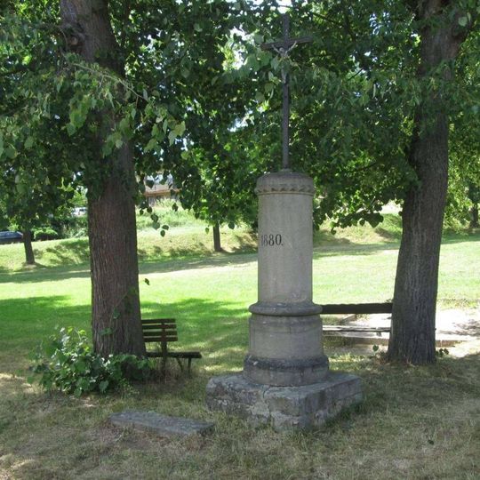 Kříž v Mýtě v ulici Svatopluka Čecha