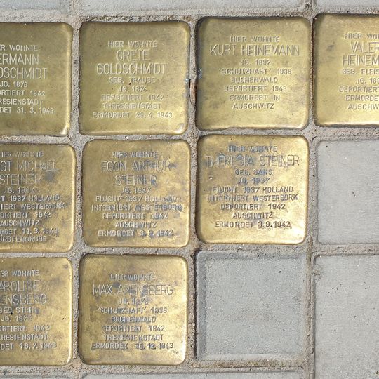 Stolperstein für Egon Arthur Steiner