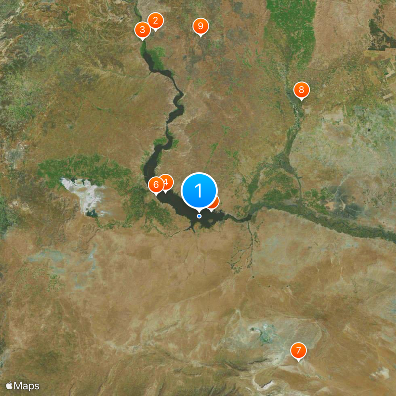 Tell Abu Hureyra Map